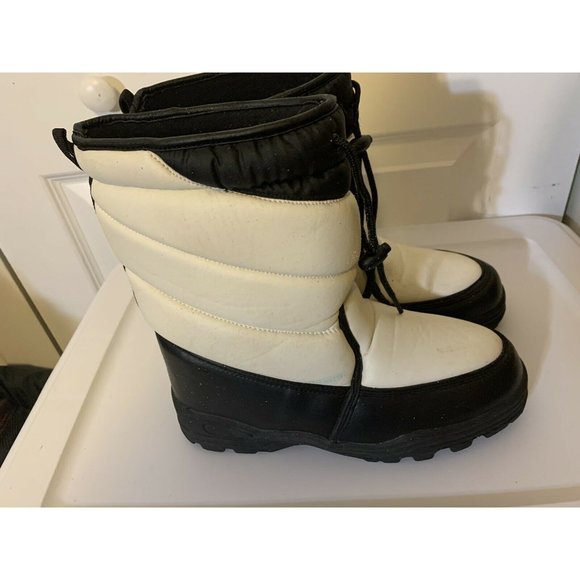 Polar Edge Thinsulate Boots - Women’s Size 10‎ White Black - Picture 4 of 8